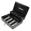 Cashier Box With 2 Keys Multi Money Trays Cantilever Design Locking Cash Box Coin Compartments Unbreakable Money Box