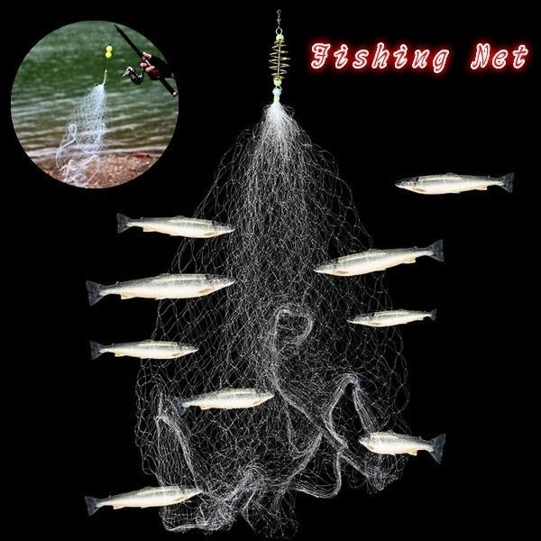 New Fishing Net Design Copper Spring Shoal Fishing Net Netting Fishing Tackle