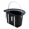 Horse feed Bucket Horse Feeder Hanging,Wear Resistant Water Feeder feed Trough Livestock Feeding Container for Ranch Outside