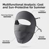 Elastic Ice Silk Face Cover Face Covering Face Mask New Sunscreen Veil  for Outdoor Activities