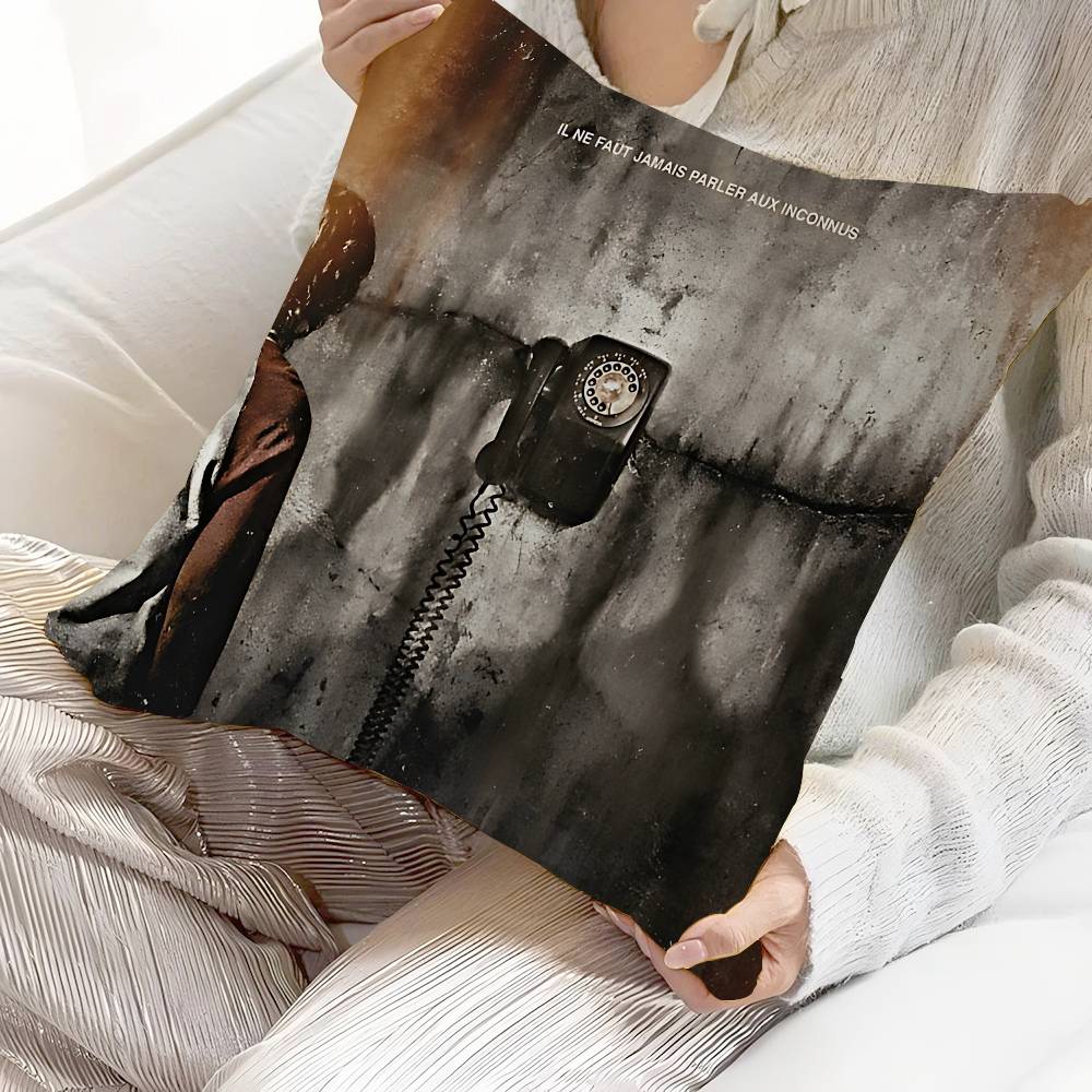 Horror Movie TThe Black Phone Cushion Cover Inches Farmhouse Decor Home Throw Pillow Covers For Couch Decorations