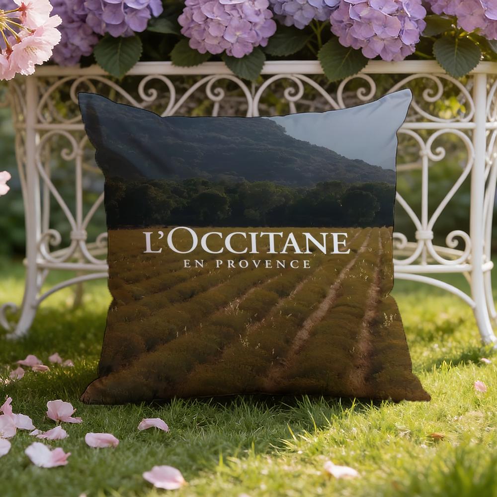 L-L'Occitane Cushion Cover Home & Car Dual-Scene Pillow Cover: Reversible for Premium Comfort