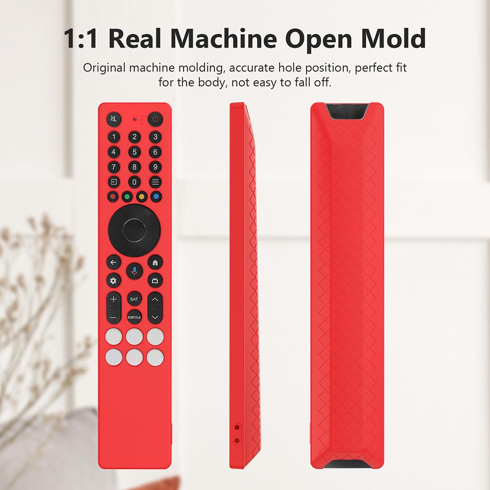 Für TCL RC833A Fernbedienung Schutzhülle mit Lanyard Sturzsicher RC-Hülle Wasserdicht Fernseher RC-Hülle Smart-TV Zubehör