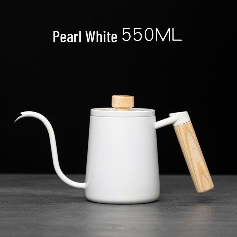 Σετ Καφέ Κανάτας Λαιμού Χήνας από Ανοξείδωτο Ατσάλι με Θερμόμετρο & Αντιθερμική Λαβή - Δωρεάν Αποστολή