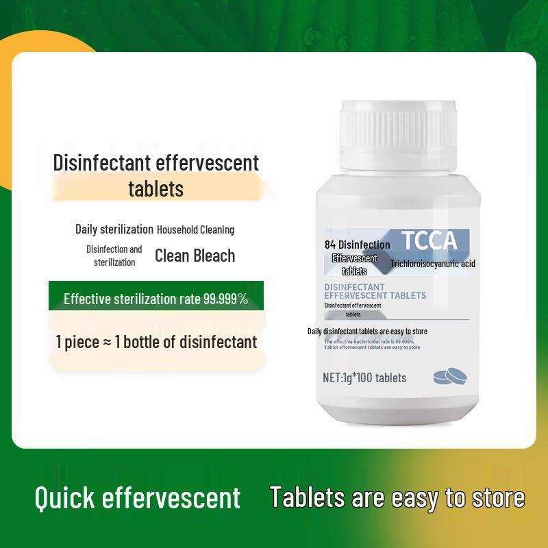 Wood's Heaven 84 Chlor Desinfektionsmittel Brausetabletten