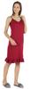 Inkmeso Solid Women  s Spaghetti Strap Nightwear Sleeveless Chemise