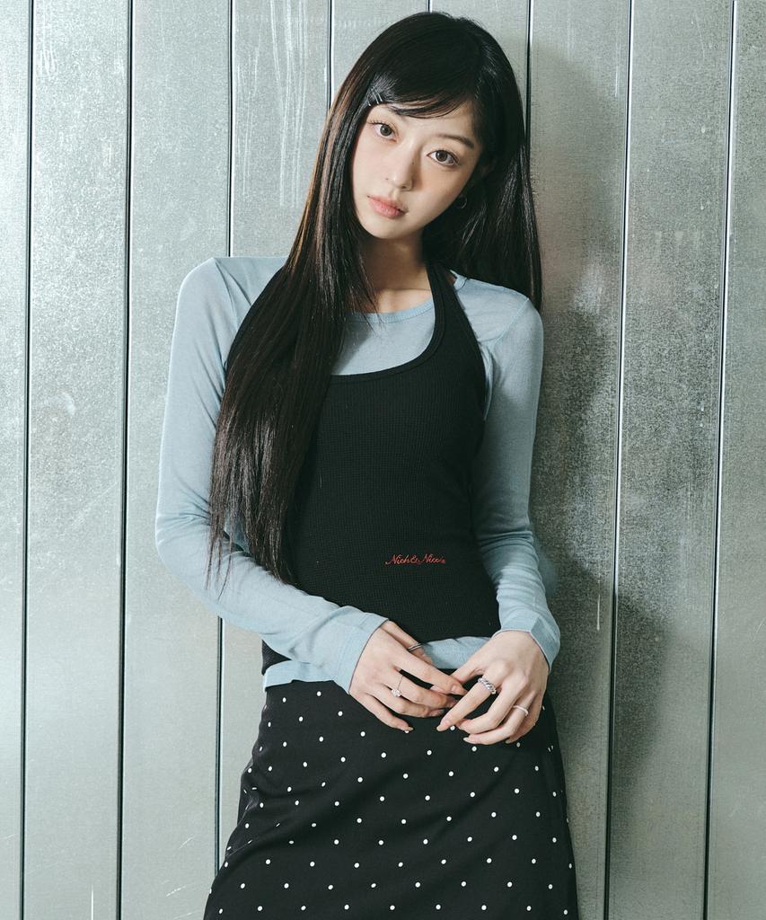 Nigaennikol [Essential] Wool Tencel Tee_Sky Blue