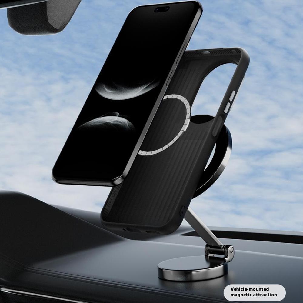 ABEEL For Huawei nova 14 Ultra 5G Case Compatible with MagSafe Carbon Fiber Texture Back Cover