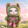 Leopard Print Rabbit Doll Figures Ornaments Bunny Plush Doll Pendant  Kids Christmas Gifts