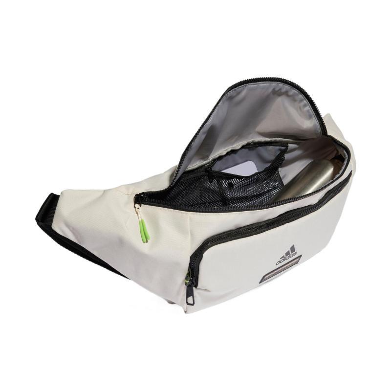 Adidas Polyester Sports Fanny Pack Regular Unisex White Adidas IK3702