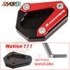 S1000R Kickstand Side Stand Enlarge Pad Motorcycle Accessories For BMW S1000RR M1000RR S 1000RR M 1000RR S 1000R S1000 R RR