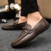 New Men's Formal Shoes, Leather Fashion Men's Business Casual Shoes, Lightweight Loafers, Leather Shoes