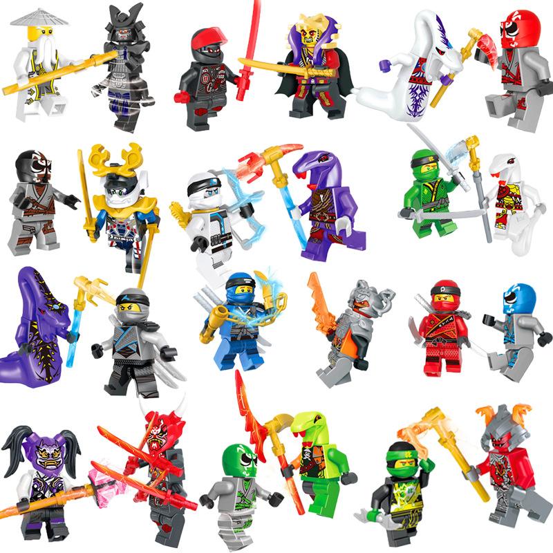 

DG1001 DG1002 Скелет Василиска, строительный блок из мелких частиц, кукла, игрушка