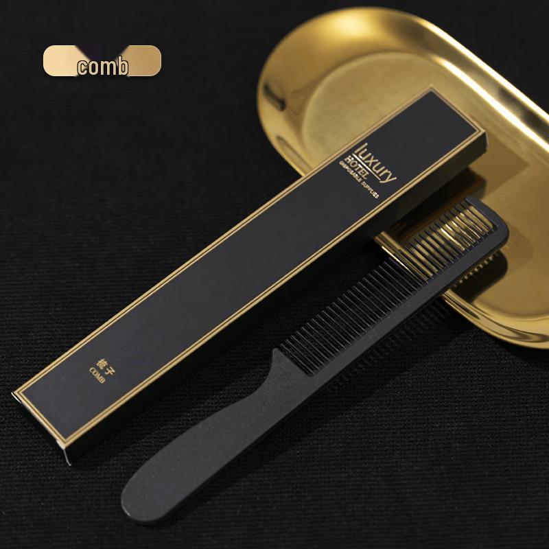 COFLYEE Disposable Hotel Toiletries - Black Gold Series
