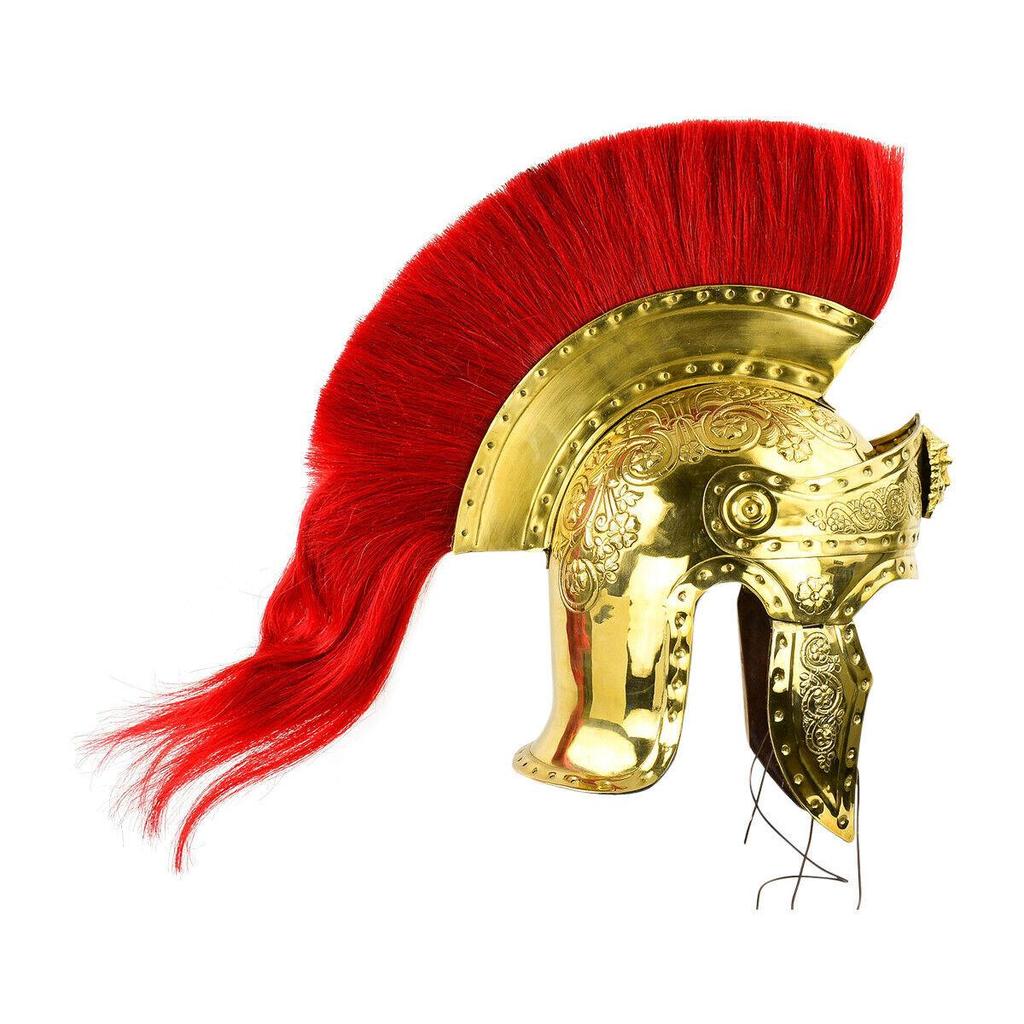 Römischer Prätorianergarde Helm - 18 Gauge Stahl Geschenk für Coseplay LARP