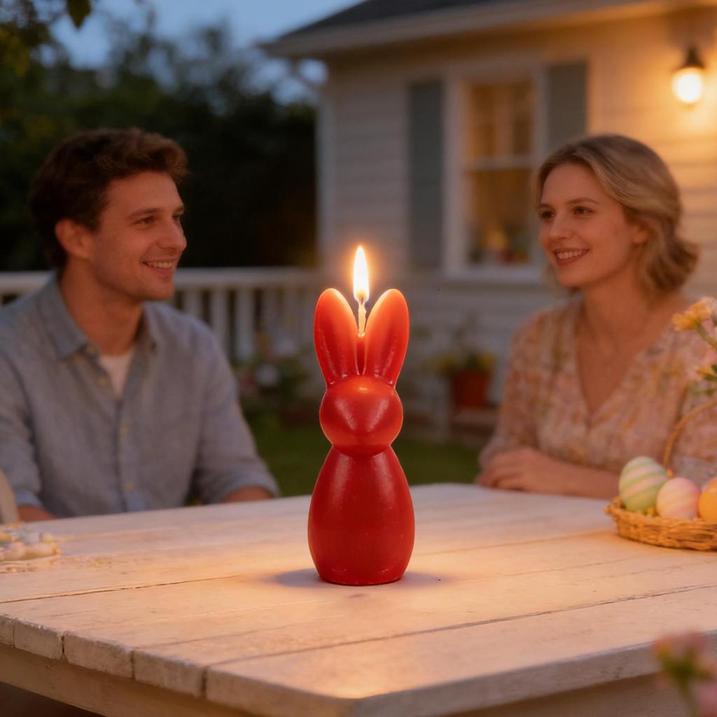 DIY Easter Silicone Mold Easter Rabbit Aromatherapy Candle Silicone Mold Easy Release Casting Mould Gypsum Pendant Mold