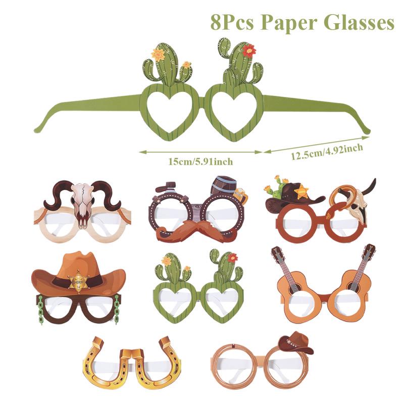 Birthday Party Funny Costume Glasses - Photo Prop & Party Decoration