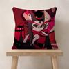 Anime H-Hazbin H-Hotel Kissenbezug Auto Überwurfskissenbezug für Sofa Auto Weihnachtsgeschenk
