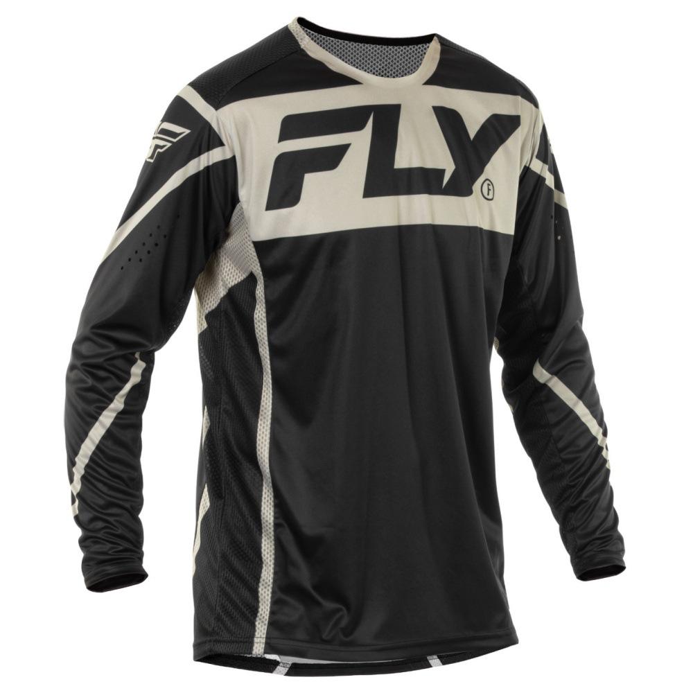 Factory direct supply downhill cycling clothes long sleeves motorcycle off-road quick drying breathable wholesale XXS черный серый
