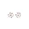2025 New Style S925 Sterling Silver Daisy Stud Earrings for Women – Simple, Versatile, and Elegant Ear Piercing.
