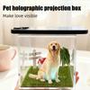 Pet Holographic Digital House, Memorial Decorative Item, Transparent Interactive Display Box High-Transparency Material Creative