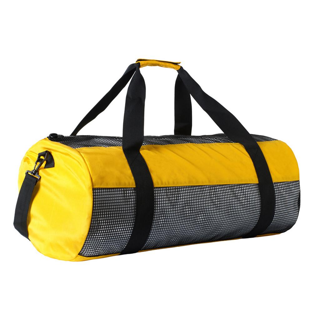 Snorkel Bag Dive Gear Bag Foldable Mesh Design Easy To Carry for Diving Snorkeling Surfing  PVC