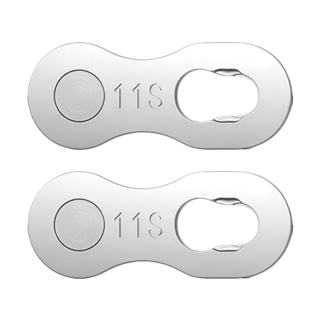 1Pair Bicycles Chain Link Connector Road Bike Chain Missing Quick Button Bike Chain Quick Link Connector Joints