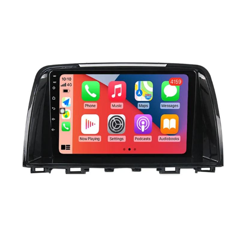 

Крепление на панель автомобильного радиоприемника 2 DIN для Mazda 6 3 GL GJ 2012-2017 Android Установка радиоприемника Рамка приборной панели Кабель Canbus