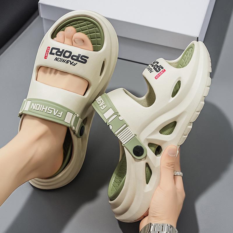 Zapatillas de Verano Elegantes para Hombre con Tira Única de EVA para Exteriores y Conducir