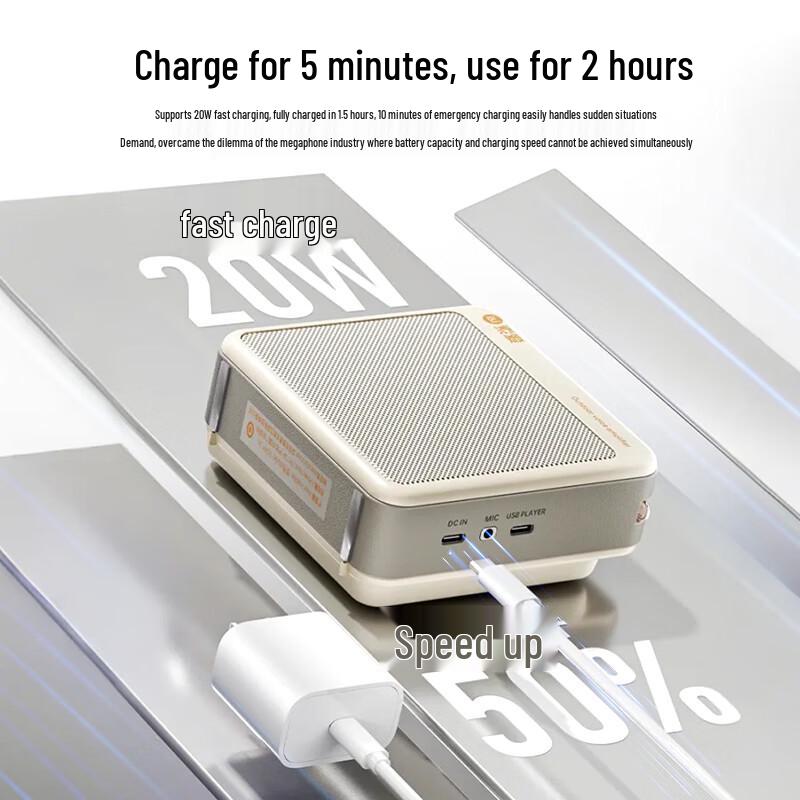 Soaiy S6 40W Wireless Clip-on Voice Amplifier & Portable Bluetooth Speaker CN Plug (adapter Included)