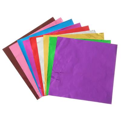 Dekoration Backen Hochzeit Partybedarf Aluminiumfolie Geschenkpapier Verpackungspapier Süßigkeiten Schokolade