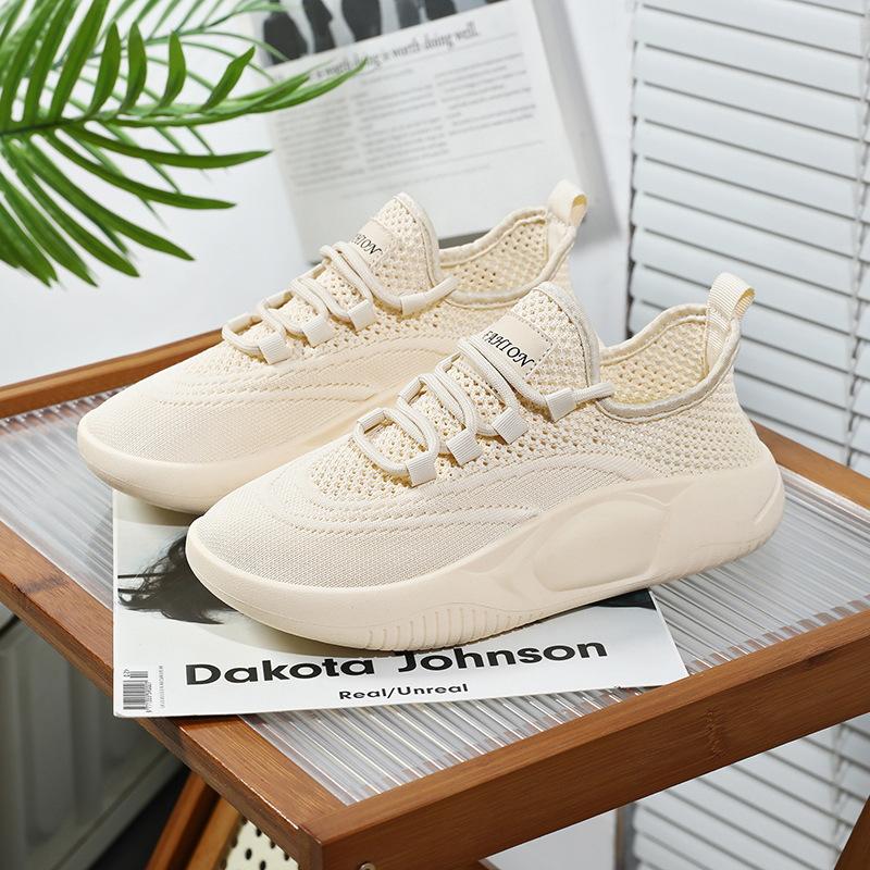 Women s Lightweight Breathable Mesh Sneakers Slip-on Casual Walking Shoes Comfortable Fashion Sneakers 34