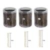 300PCS 2Colors Hairdressing Hairpins Clips Clamps Wavy U shaped Clip Hair Accessories 6 Types