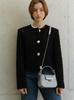 Demeriel Tilda Flap Bag Mini Silver