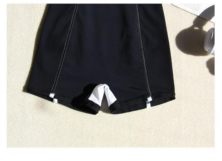 2026 Women's Long Sleeve One-Piece Swimsuit: Slimming, Tummy Concealing, Conservative Zipper for Surfing & Hot Springs