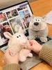 Adorable Cartoon Sheep Plush Toy - Fox Creative Doll Gift from Mengqu Forest Series