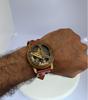 Sundial Wrist Watch Brass Compass & Leather Straps Nautical Steampunk Handmade