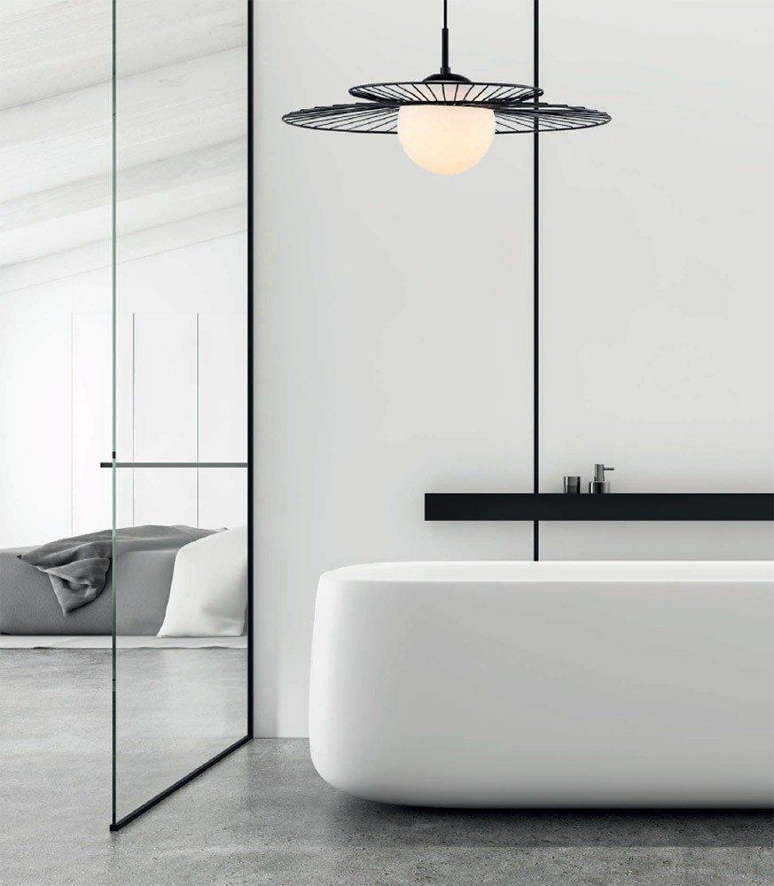 Lampa wisząca Sarah MDM-4000/1 BK Italux