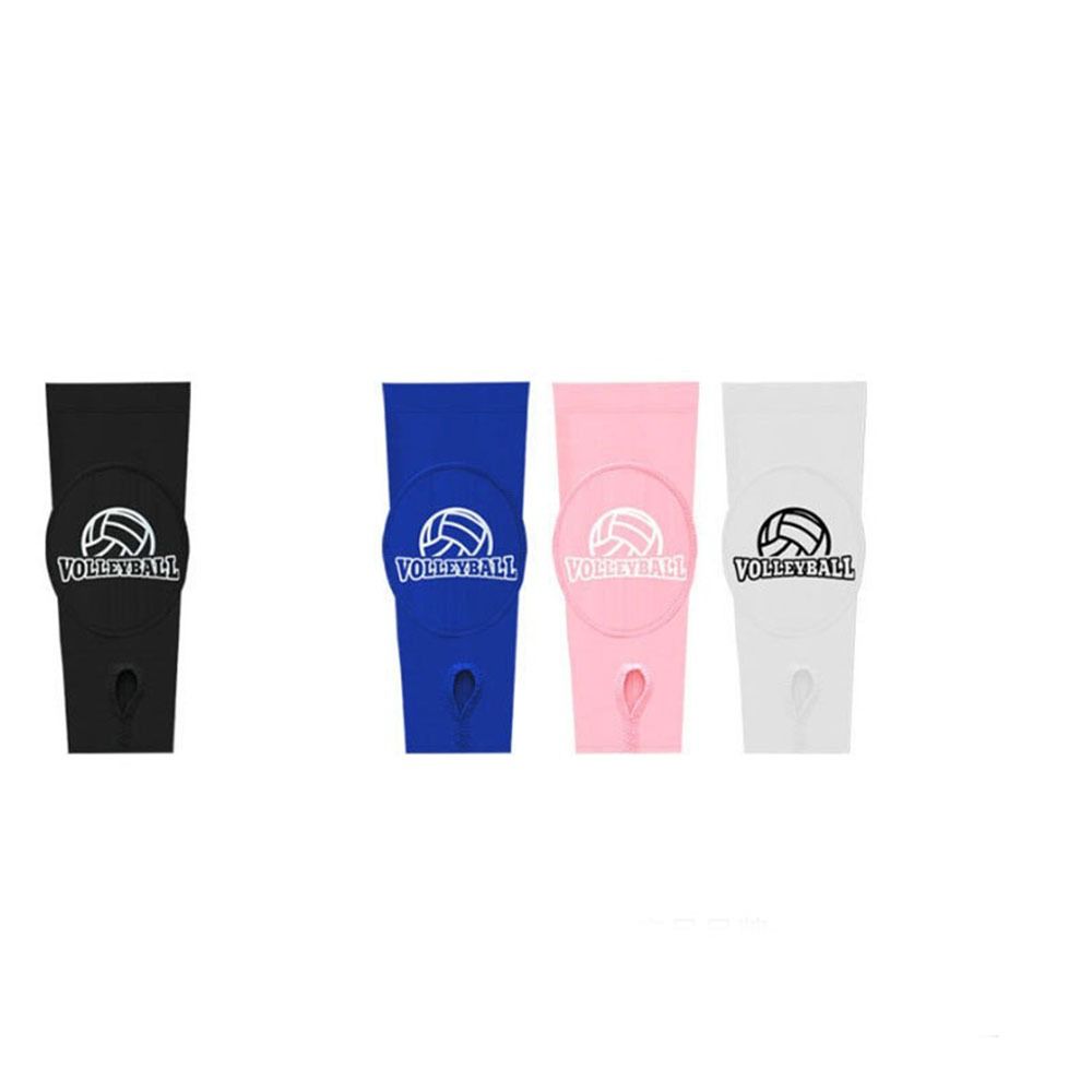 1Pair Elastic Volleyball Arm Sleeves Compression Forearm Sleeves Sports Arm Guard  Basketball