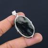 Mothers day Sale 925 Sterling Silver Solar Moss Agate Gemstone Bezel New Pendant