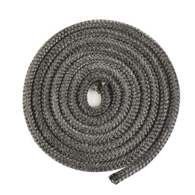 6/8mm 2M Fireplace Sealing Rope Wood Burning Stove Door Self-Adhesive Fiberglass Sealing Cord Replacement Gasket Tape
