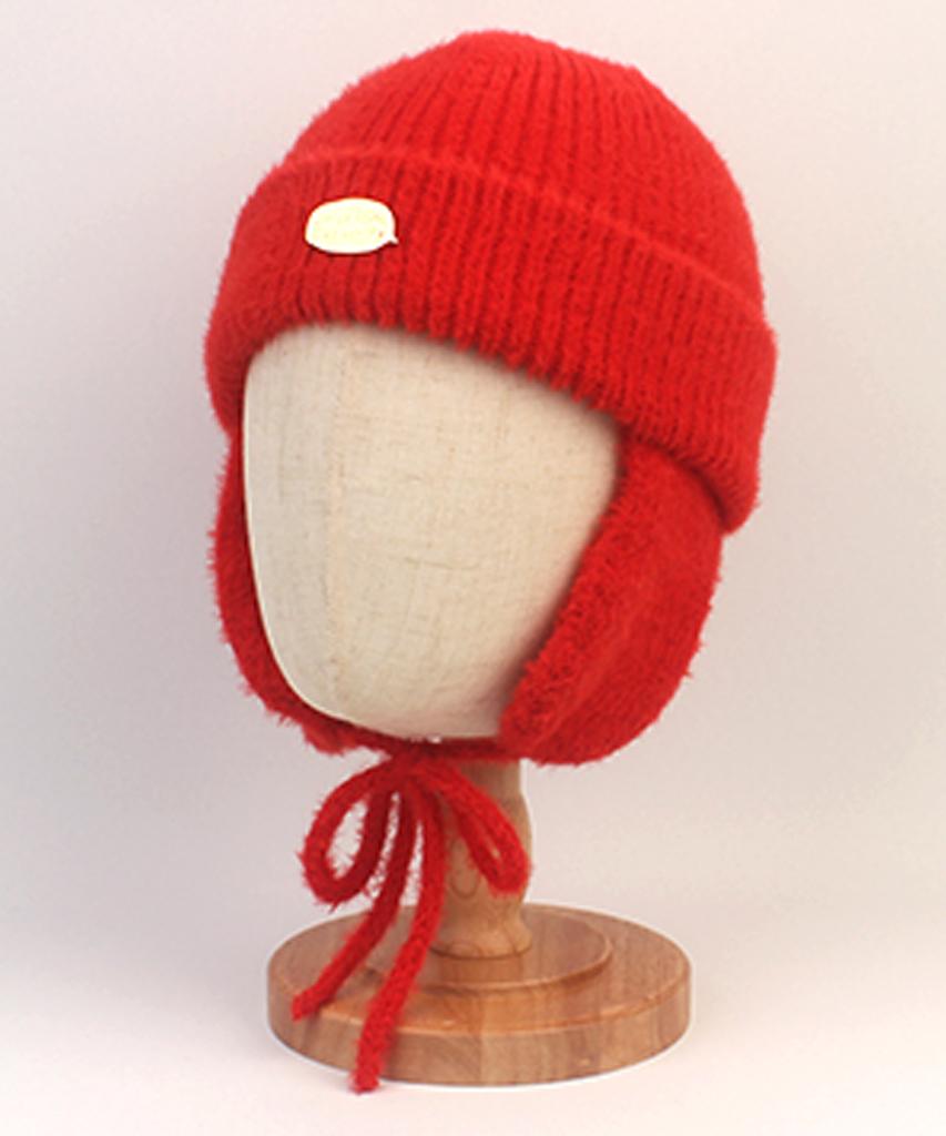 Yunibeosyeolkemiseuteuli Sweet Red Earflap Beanie Earflap Beanie