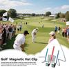 Multi-Use Magnetic Hat Clip Magnetic Golf Green Portable Golf Ball Marker  Golf Game