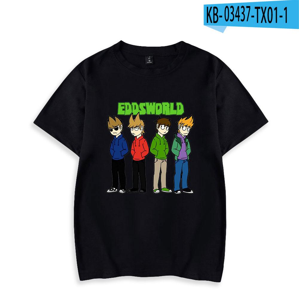 2024 Eddsworld T Shirt Women Unisex Summer Short Sleeve Fashion Tshirts Hot Sale Casual Streetwear Tops