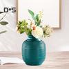 Vaso per fiori in plastica per interni ed esterni moderno portafiori veri secchi contenitore per composizioni floreali soggiorno camera da letto centrotavola decorazione