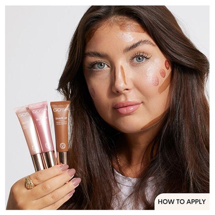 Flüssiger Highlighter – GOSH – GLOW-UP – Aufhellende Creme – Vegan – 001 Pearl