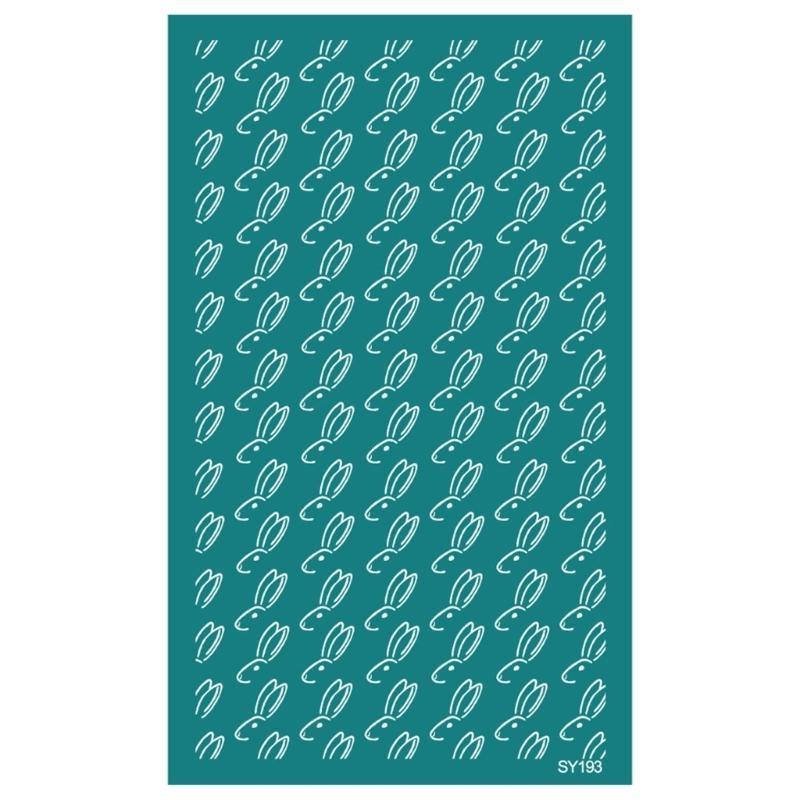 Silk Screen Stencils for Clay Earrings Making 6.3x4In Silkscreen Print Stencils
