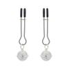 Adjustable SM Nipple Clamps & Bell Butt Plug Set for Adult Pleasure