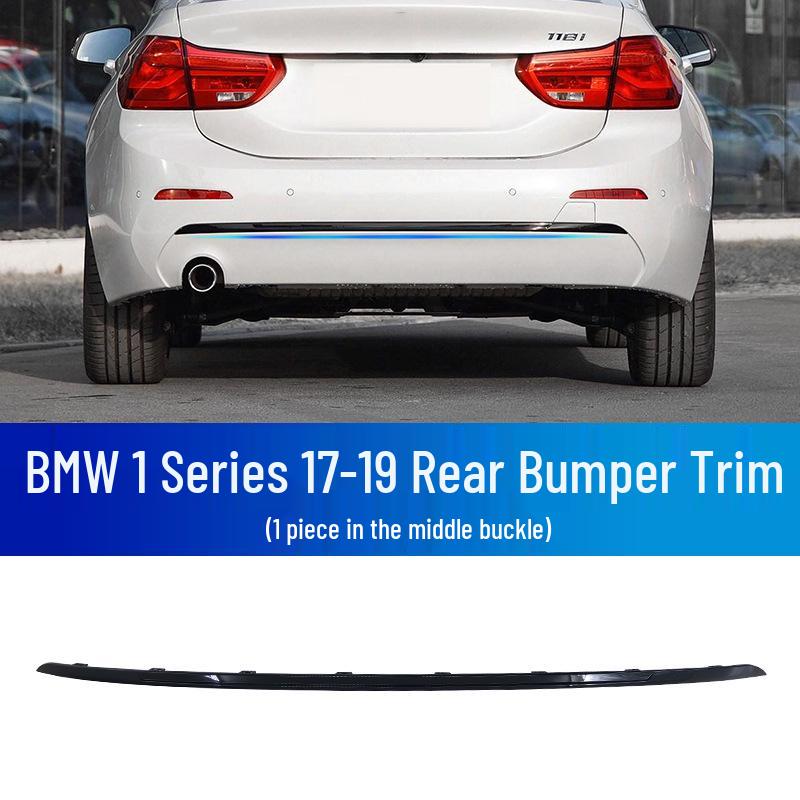 Manshi Rear Bumper Trim & Anti-Collision Strip for BMW F52 118i/120i/125i Sport/Design Versions