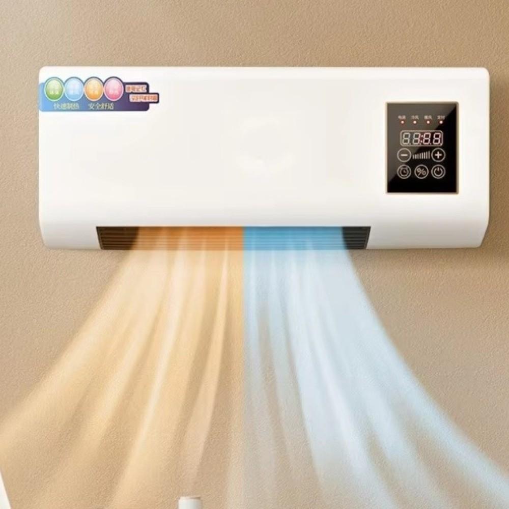 Energy Saving Cool Warm Blower Adjustable Temperature Heating Cooling Fan  Parlor Use